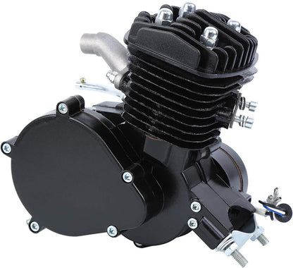 Sange 50cc 2-Stroke Petrol Motor Conversion Kit For 26 In.-28 In. Bikes, Black, Air-Cooled, Fuel Efficient