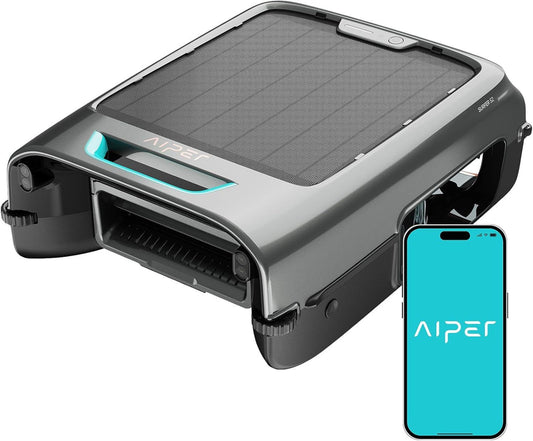Solar Pool Skimmer Robot With App And Continuous Cleaning