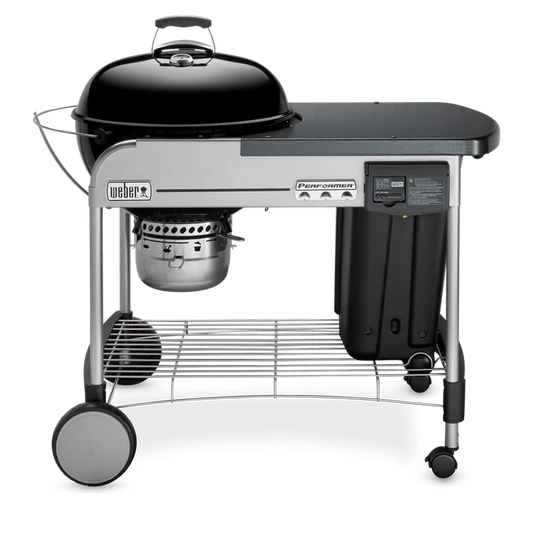 Weber Performer Deluxe 22 Ft. Black Charcoal Grill