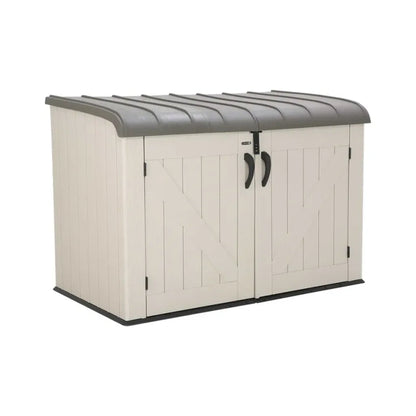 Lifetime Horizontal Storage Shed, 75 Cu. Ft