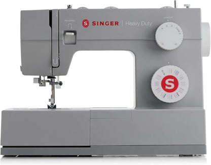 Singer Heavy Duty 4452 High Speed Sewing Machine With Accessory Kit, Strong Motor With Enhanced Piercing Power, 110 Stitch Applications