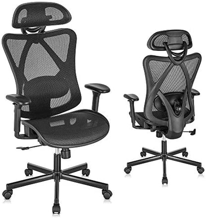 Sunnow Ergonomic Office Chair, Mesh Computer Desk Chair, High Back Executive Task Chair