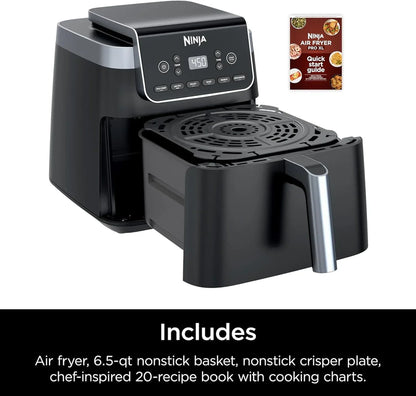 Ninja Air Fryer Pro XL 6-in-1 With 6.5 Qt. Capacity Max Crisp Air Fry Air Roast Bake