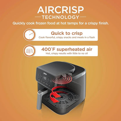 Ninja Air Fryer Pro XL 6-in-1 With 6.5 Qt. Capacity Max Crisp Air Fry Air Roast Bake