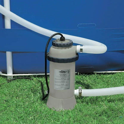 Intex 28684 Electric Pool Heater, 3000W, For Above Ground Pools Up To 179 7/8 In., Auto Shut-Off