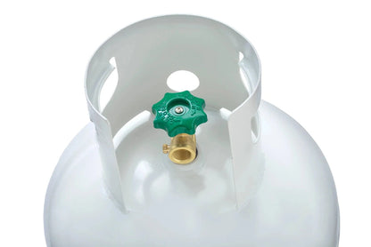 100 Lb Steel Propane Cylinder POL Valve, Ships Empty