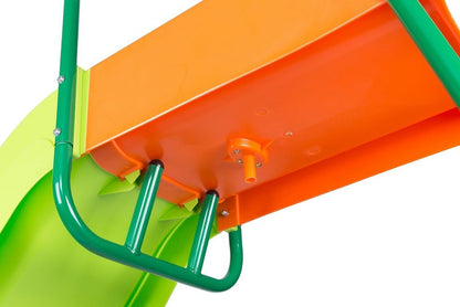 Outdoor Playground Slide, Big Backyard Freestanding Plastic Slide, 10 Ft. Outdoor Swing Set Slide For Kids Ages 4-8