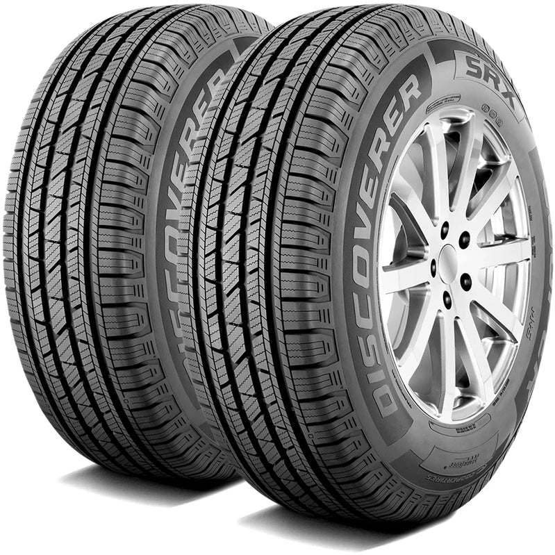 Pair Of 2, Two Cooper Discoverer SRX 265/70R16 112T As A/S All Season Tires Fits, 2015 Toyota Tacoma TRD Pro, 2000-06 Toyota Tundra SR5