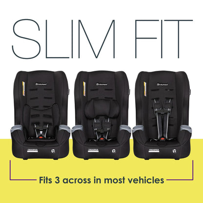 Baby Trend Trooper 3-in-1 Convertible Car Seat, Desert Black