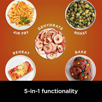 Ninja Air Fryer Pro XL 6-in-1 With 6.5 Qt. Capacity Max Crisp Air Fry Air Roast Bake