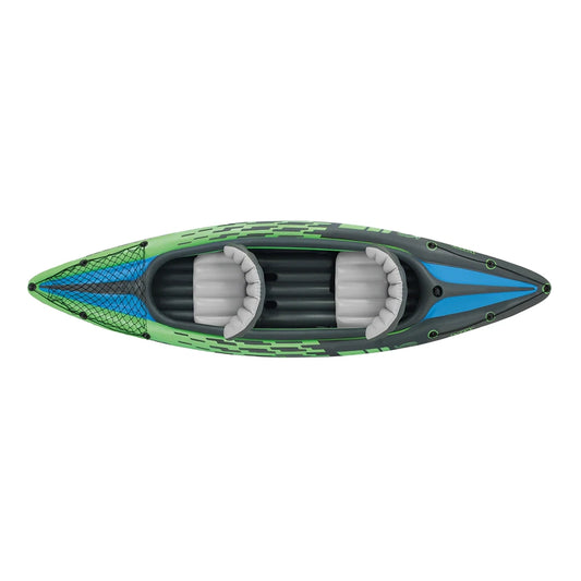 Intex Challenger K2 Inflatable Kayak With Oars And Hand Pump