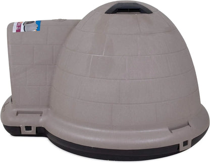 Petmate Indigo Dog House, Igloo Dog House, Made In USA With 90% Recycled Materials