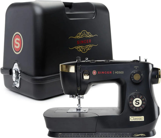 Singer Special Edition Super Bundle, Vintage Style Heavy Duty 500 Classic Sewing Machine Plus Carrying Case