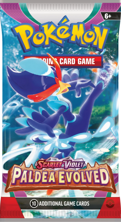 Pokemon Trading Card Game Scarlet And Violet 2 Paldea Evolved Booster Bundle 6 Booster Packs